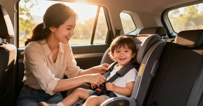 Đảm bảo an toàn cho trẻ em khi đi ô tô: Bắt đầu từ những điều đơn giản nhất